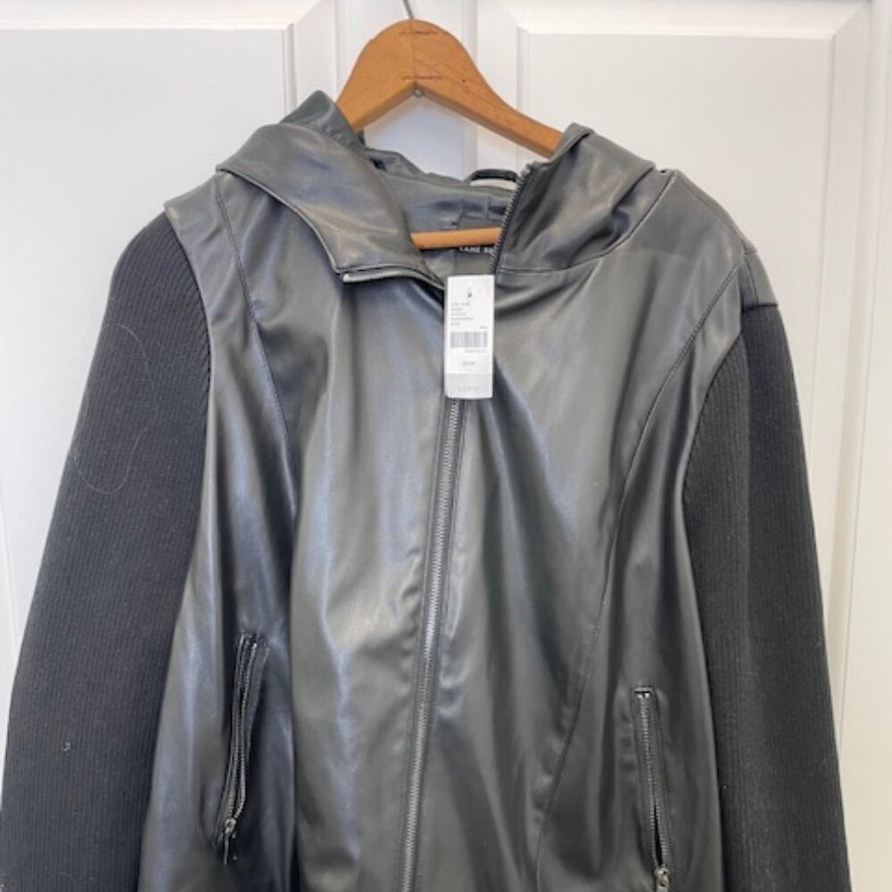 Lane Bryant Vegan Leather Jacket